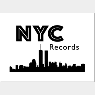 NYC Records Posters and Art